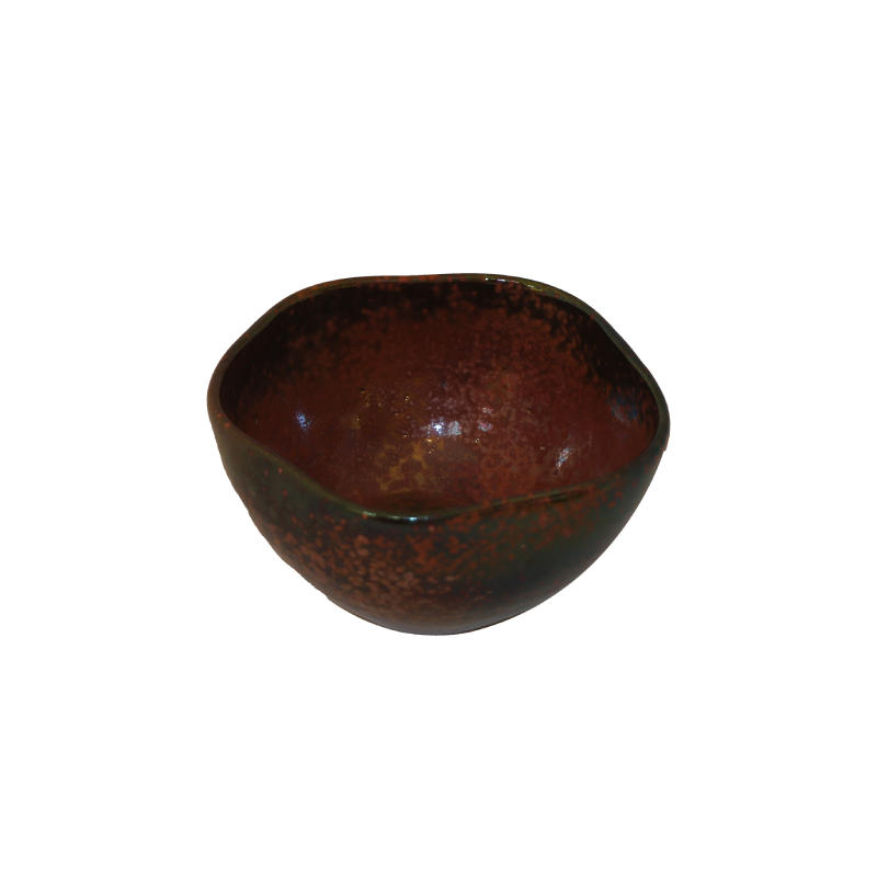 بولة فخار بتقنية الاختزال – حجم 15 سم