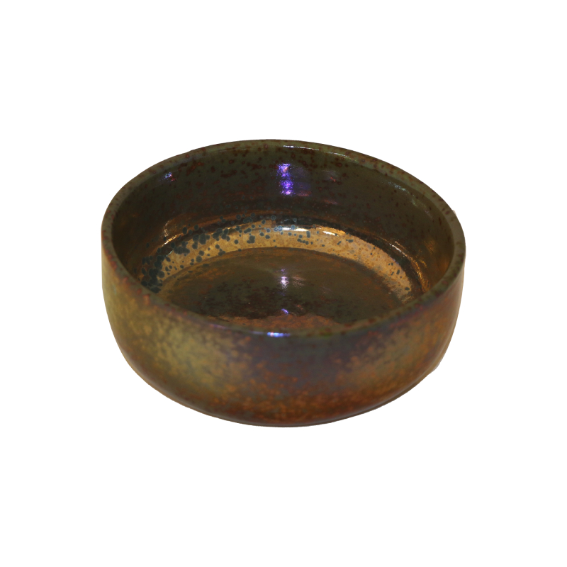 طاجن فخار صغير – 15 سم بتقنية الاختزال