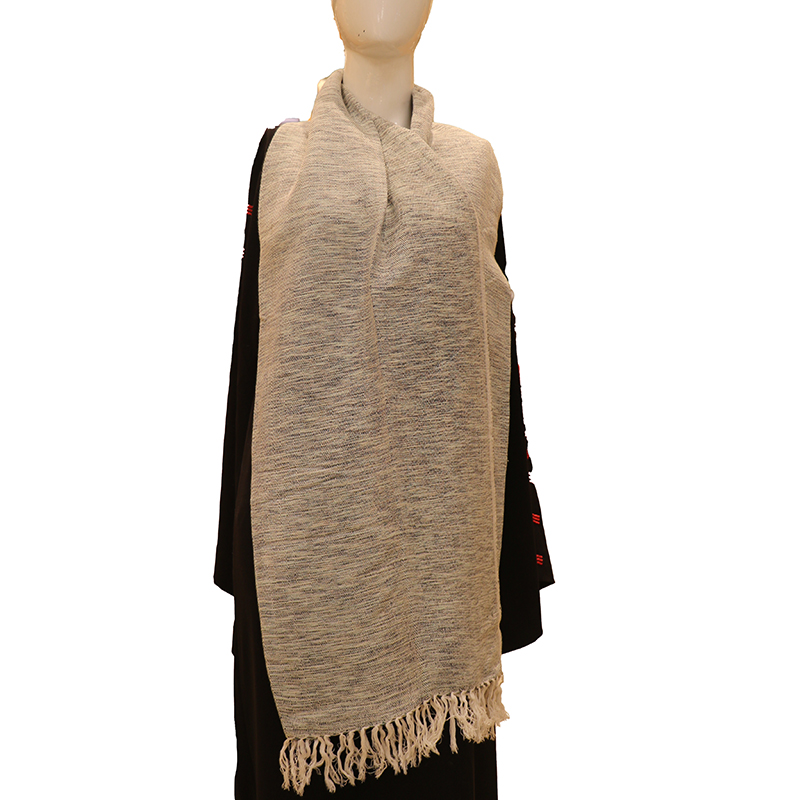 شال يدوي مطرز – 80×200 سم