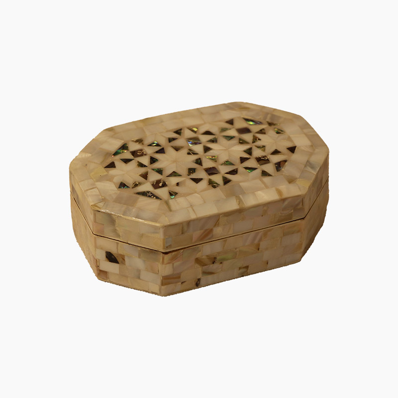 علبه صدف 12 سم مثلثات