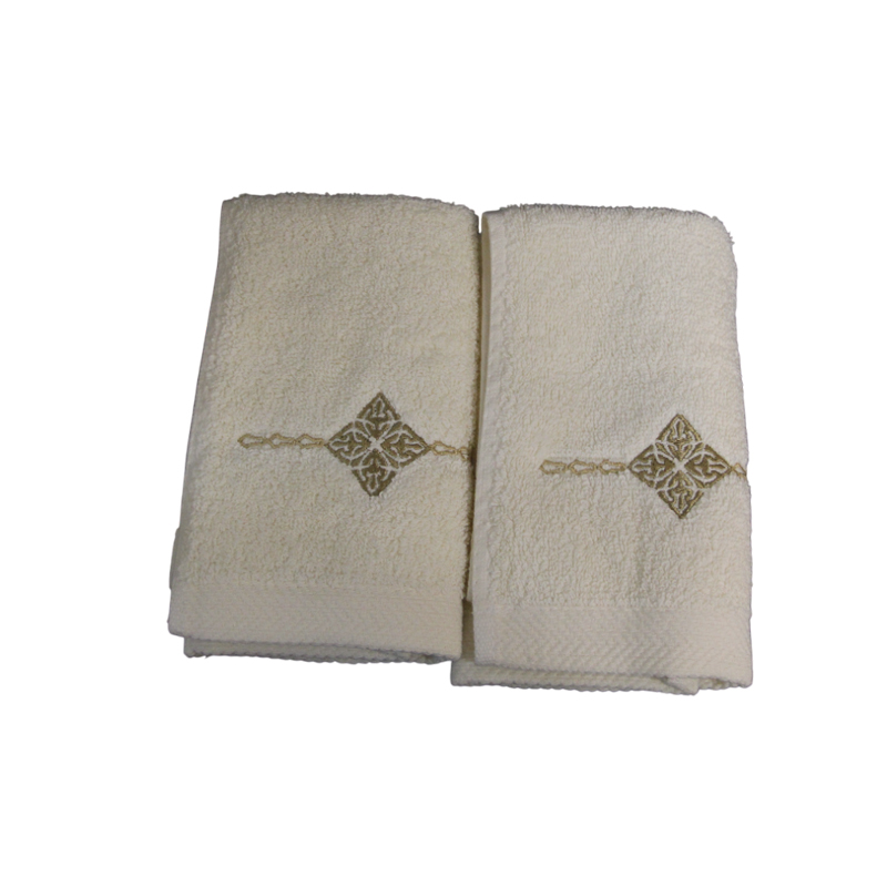 1820W طقم تراث من منشفتين للضيوف 30*30