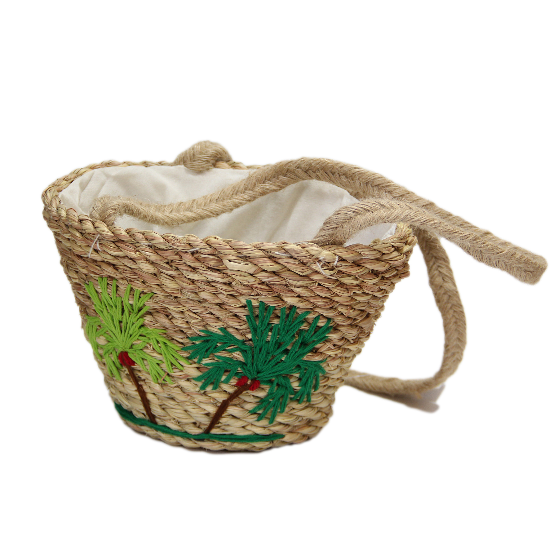 (HD)شنطة من الحلفا تطريز يدوي 7