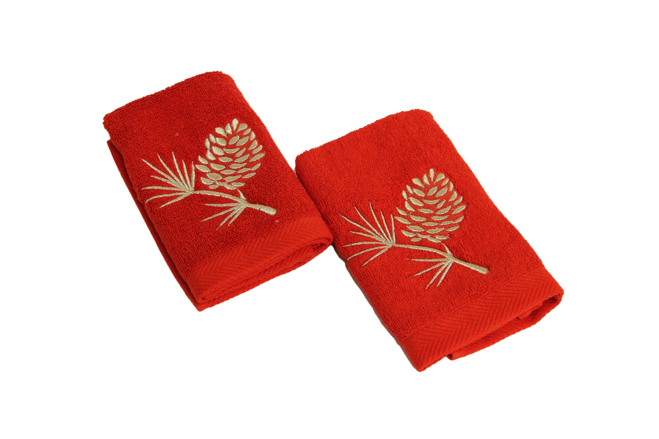 1326R طقم فوط ضيوف شكل صنوبر