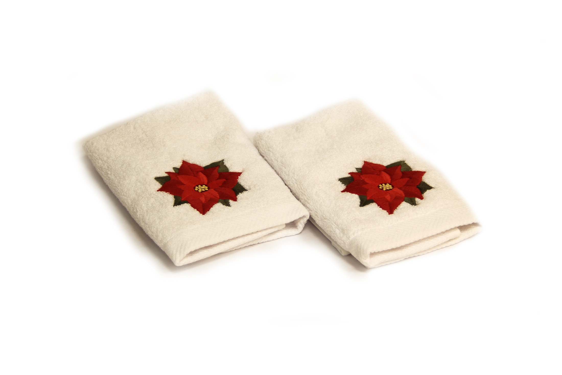 1538W طقم فوط ضيوف مكونة من قطعتين شكل زهرة الفصح