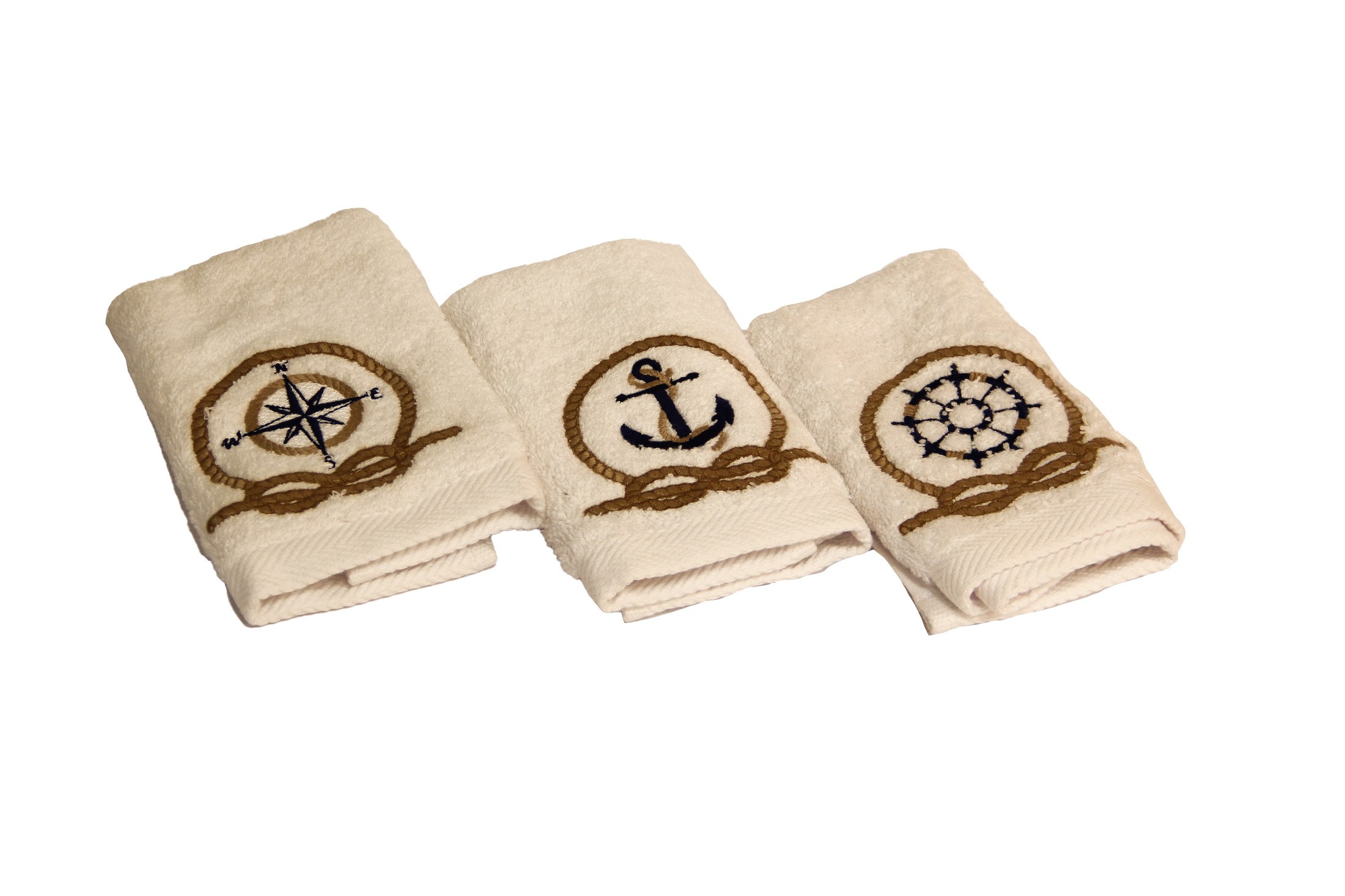 طقم مناشف ضيوف الرحلات البحرية ٣ قطع 1710w