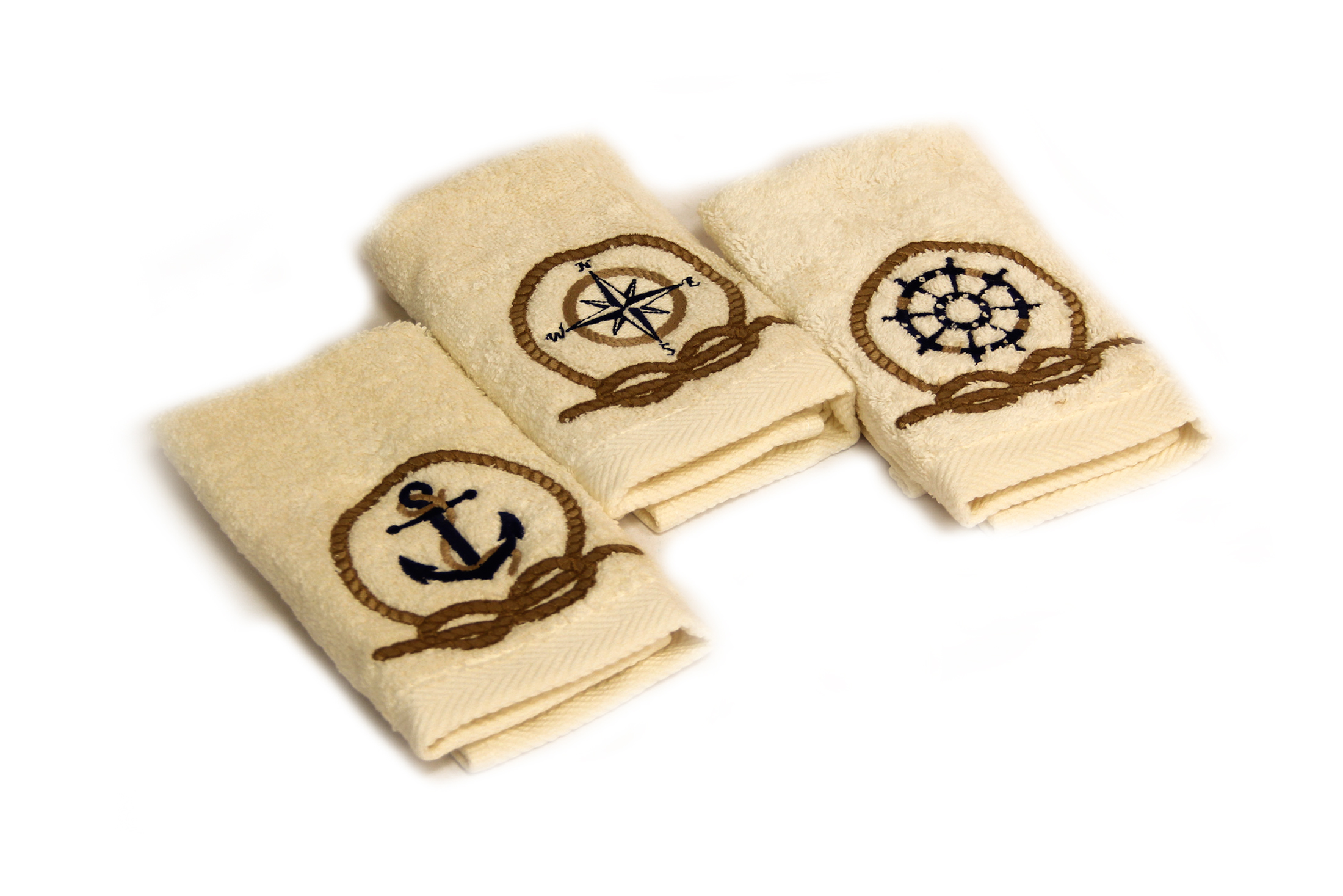 طقم مناشف ضيوف الرحلات البحرية ٣ قطع 1710o