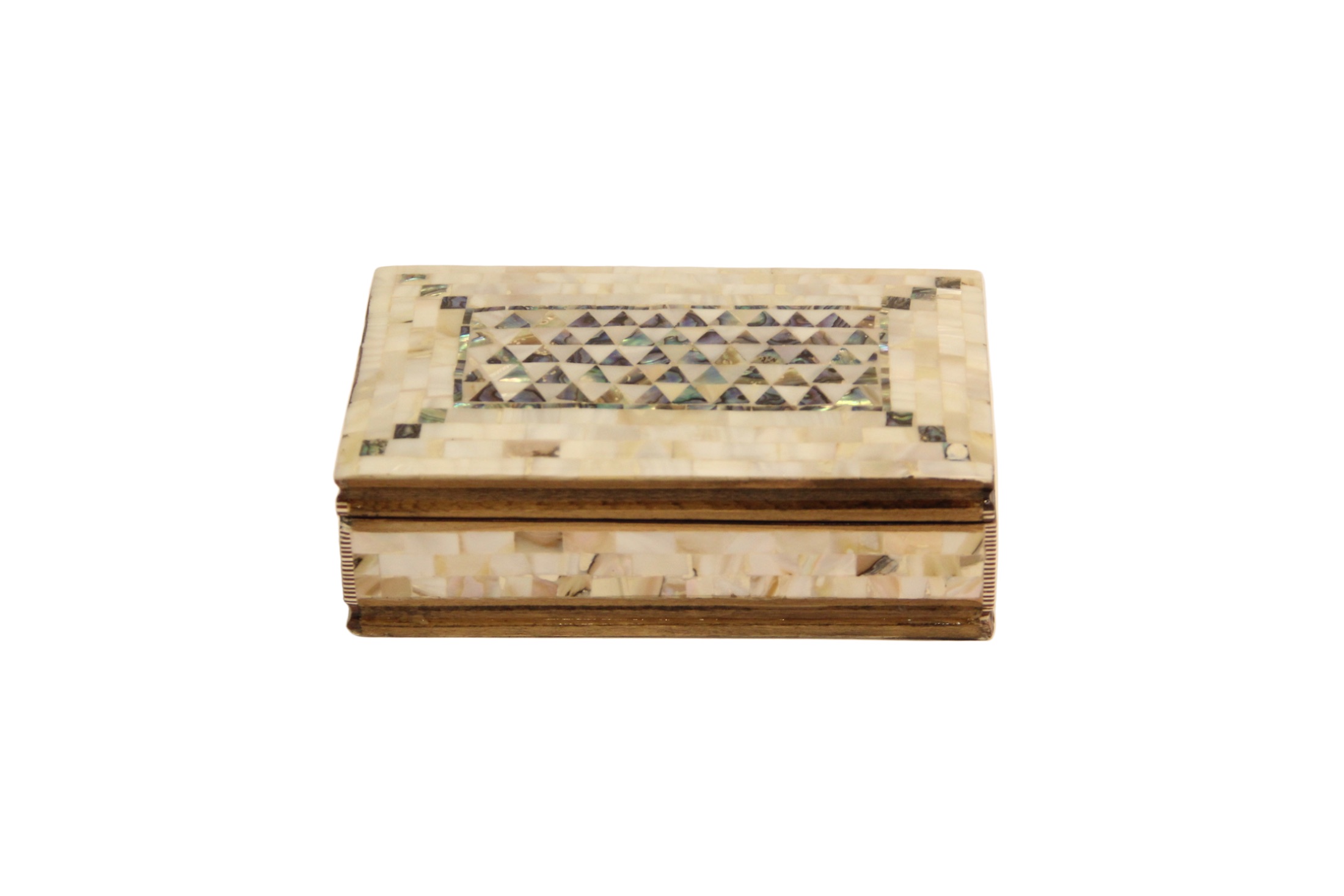 علبة صدف متليت أزرق