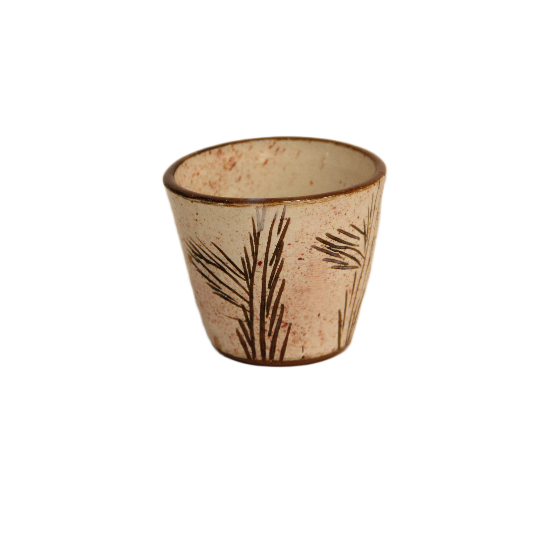 كوب قهوة فخار تونس برأس حيوان