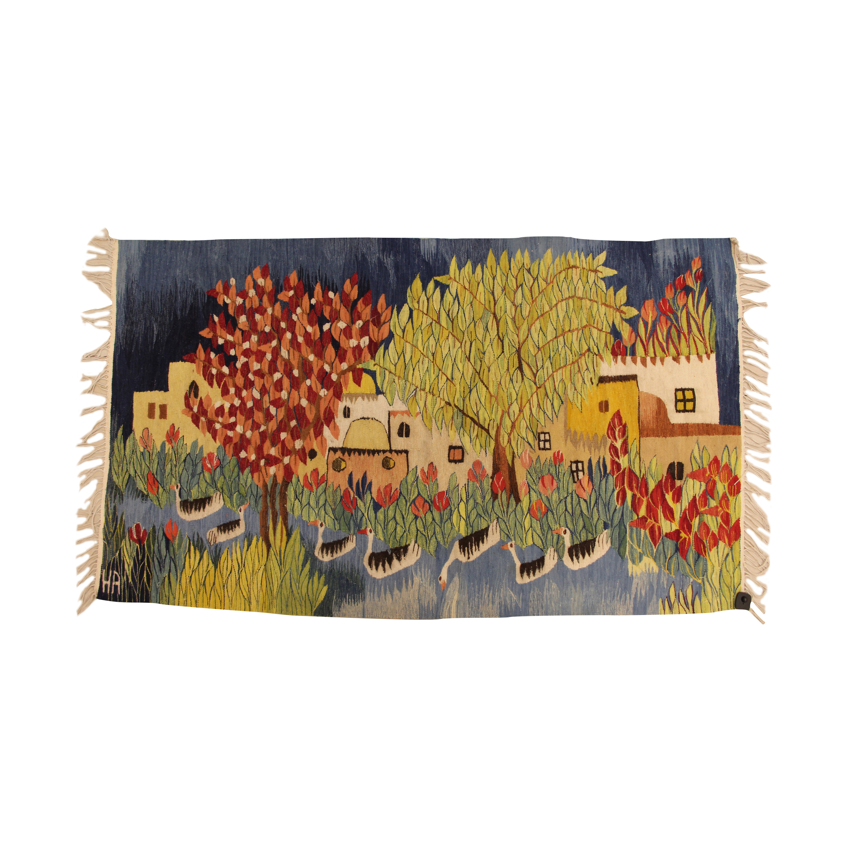 جوبلان نباتي رسمه القرية بالعرض 165×100