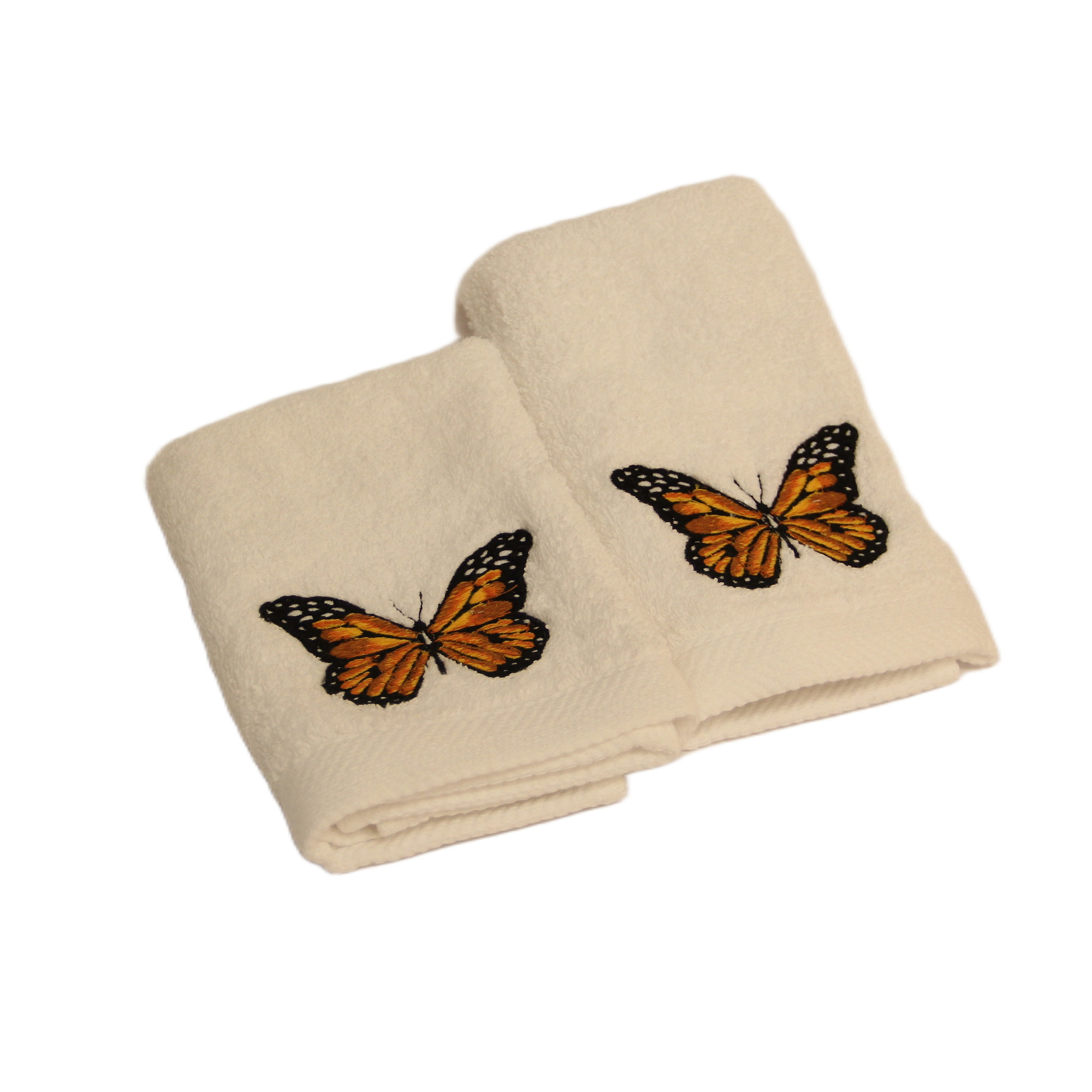 1896w – طقم فوط ضيوف فلتر – قطعتان 30×30 (لون أبيض)