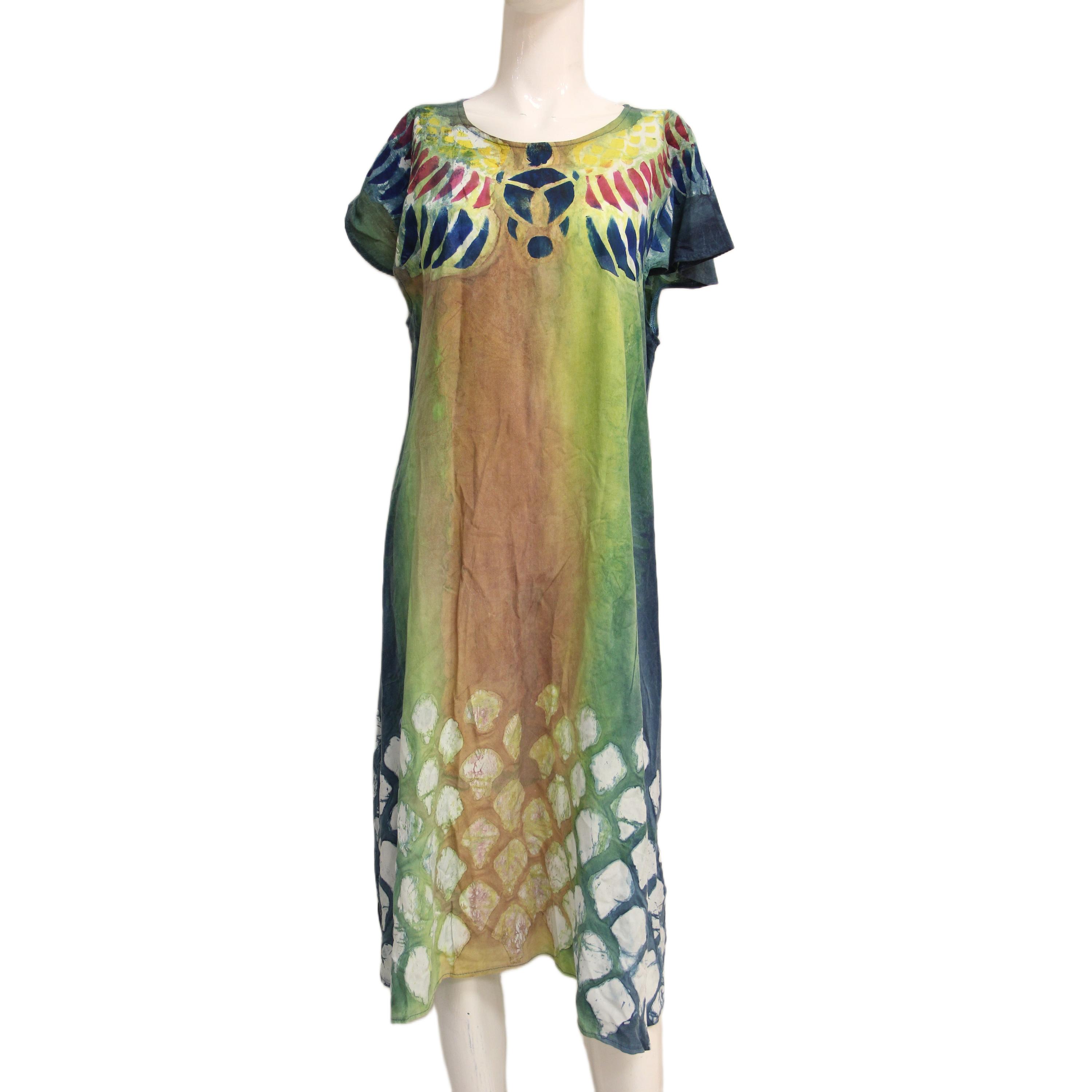 فستان جعران  طويل