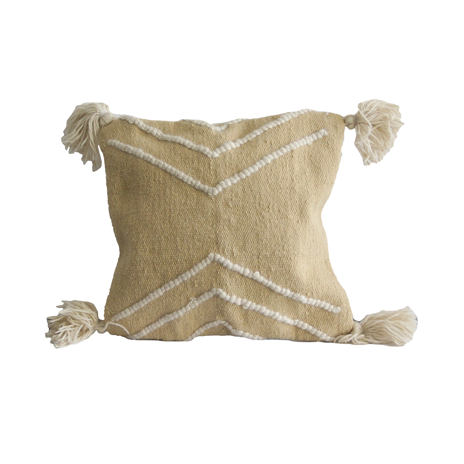 201 – خدادية صوف 45×45 سم – كموني