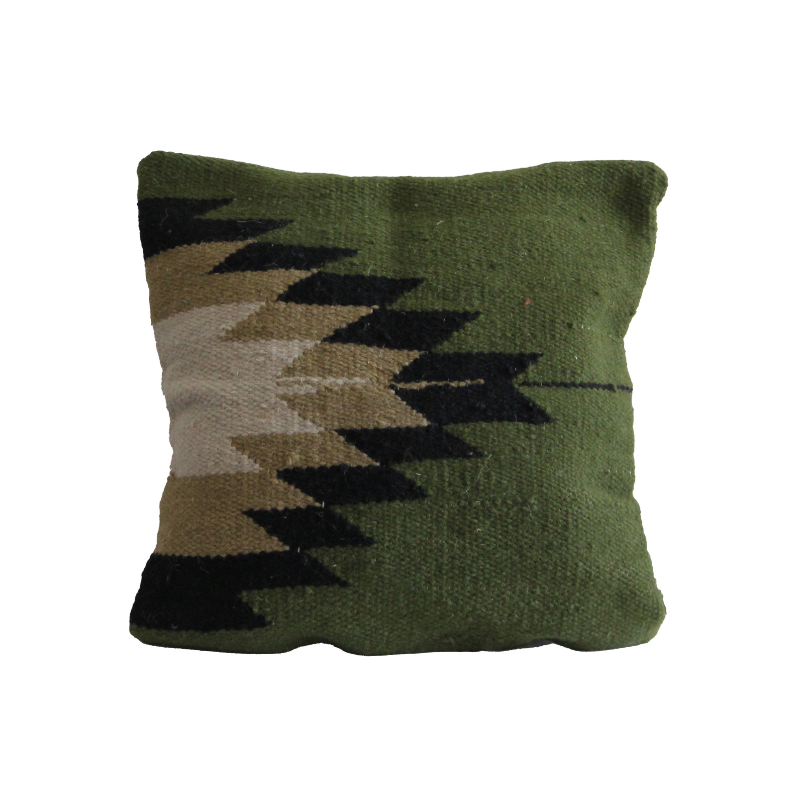 235 – خدادية صوف 50×50 سم – رصاصي وأسود وبيج