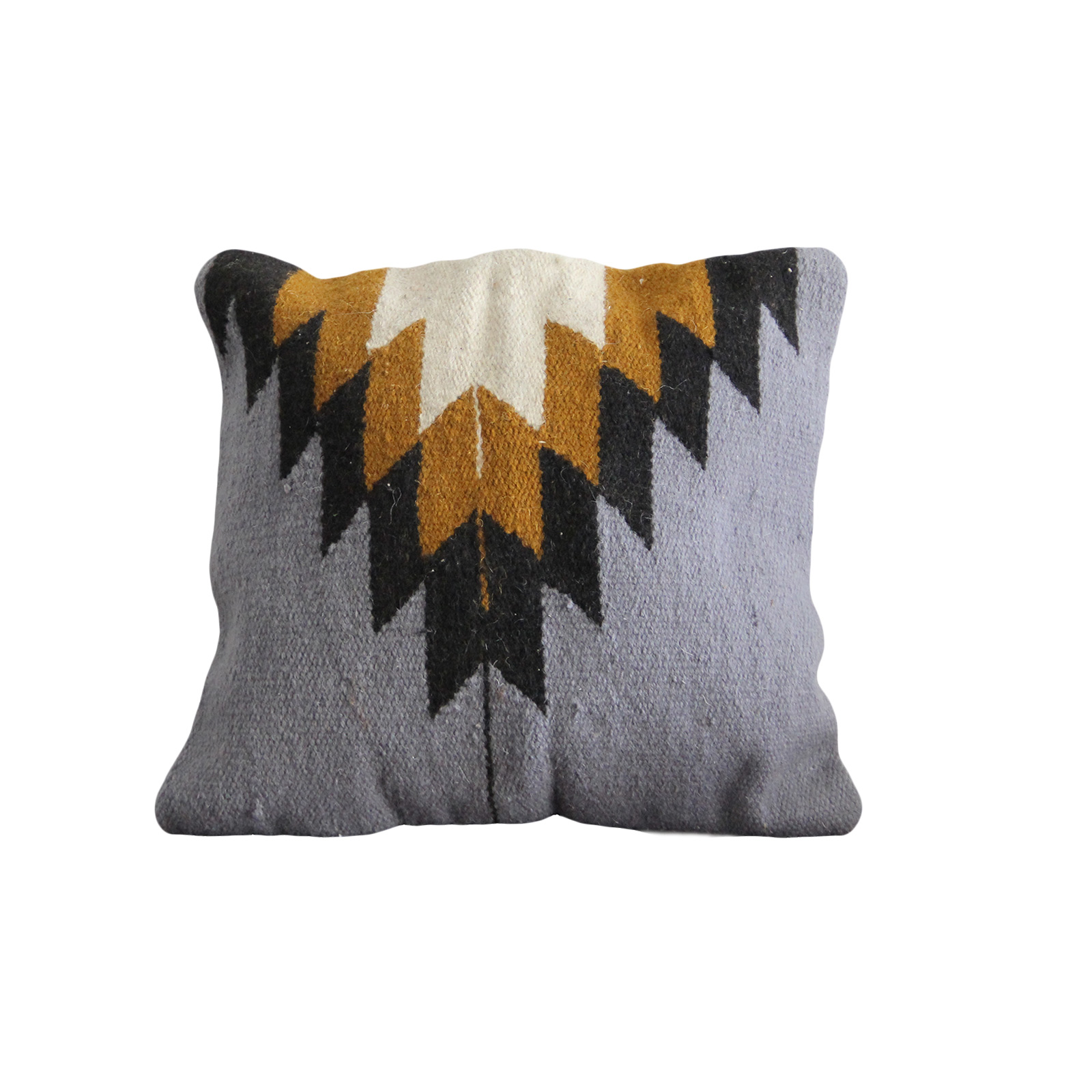 235 – خدادية صوف 45×45 سم – أسود ورصاصي وكافيه وبيج