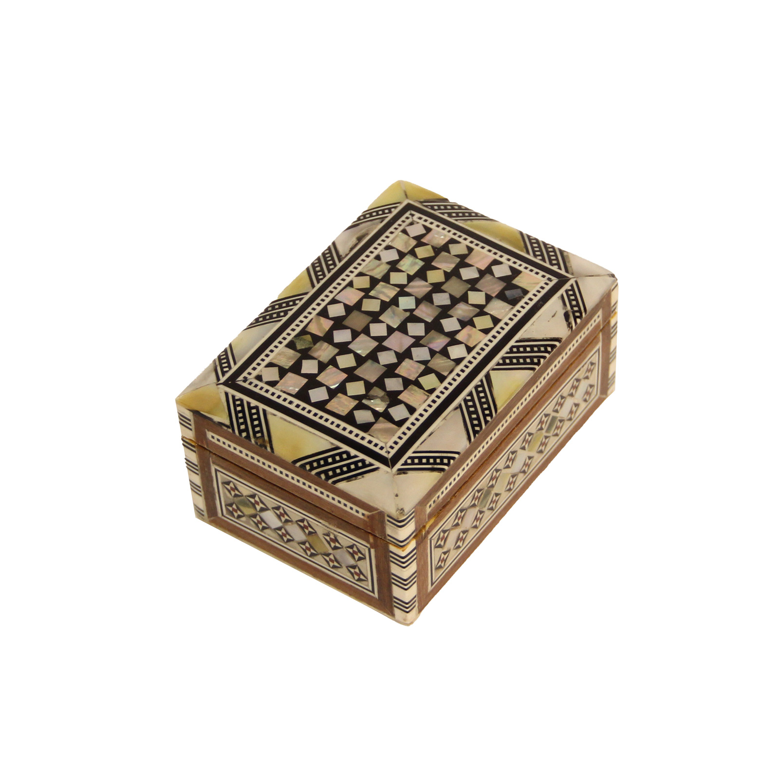 علبة مربيع نقش