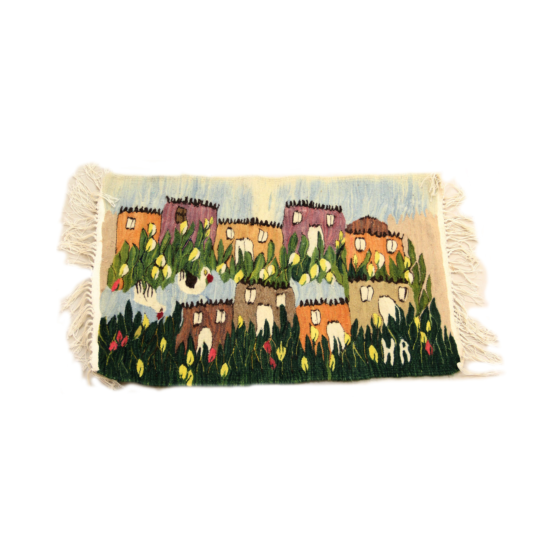 جوبلان نباتي رسمة قرية و زهور 79*52