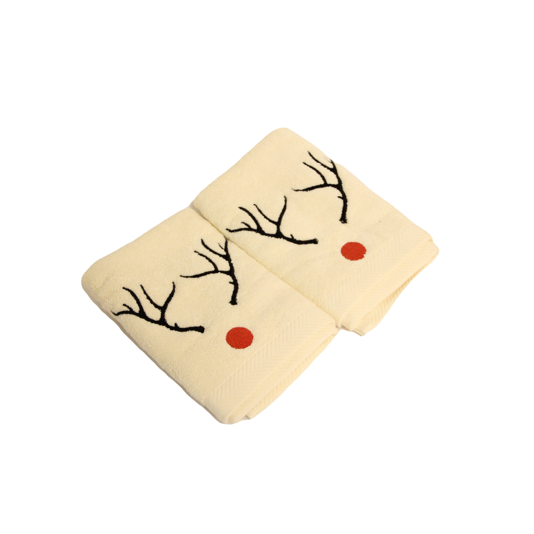 1139O فوط ضيوف بطبعة قرون عيد الميلاد (30×30 سم)