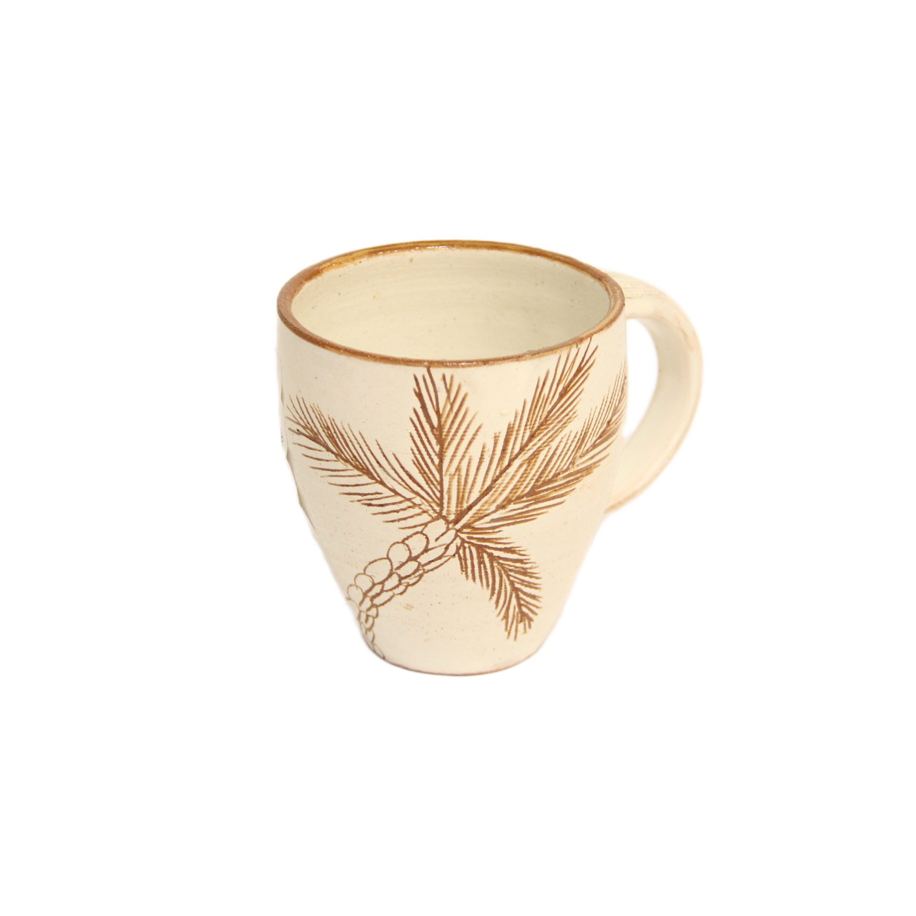 كوب خوص متوسط مزخرف