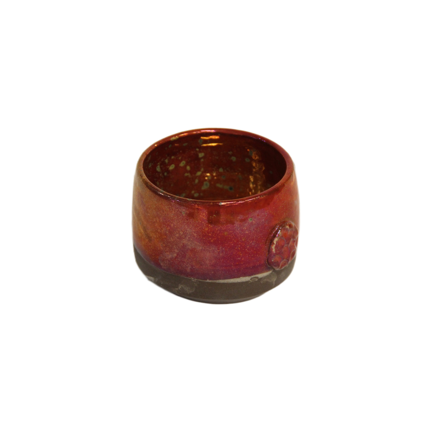 كوب قهوة فخار مزخرف