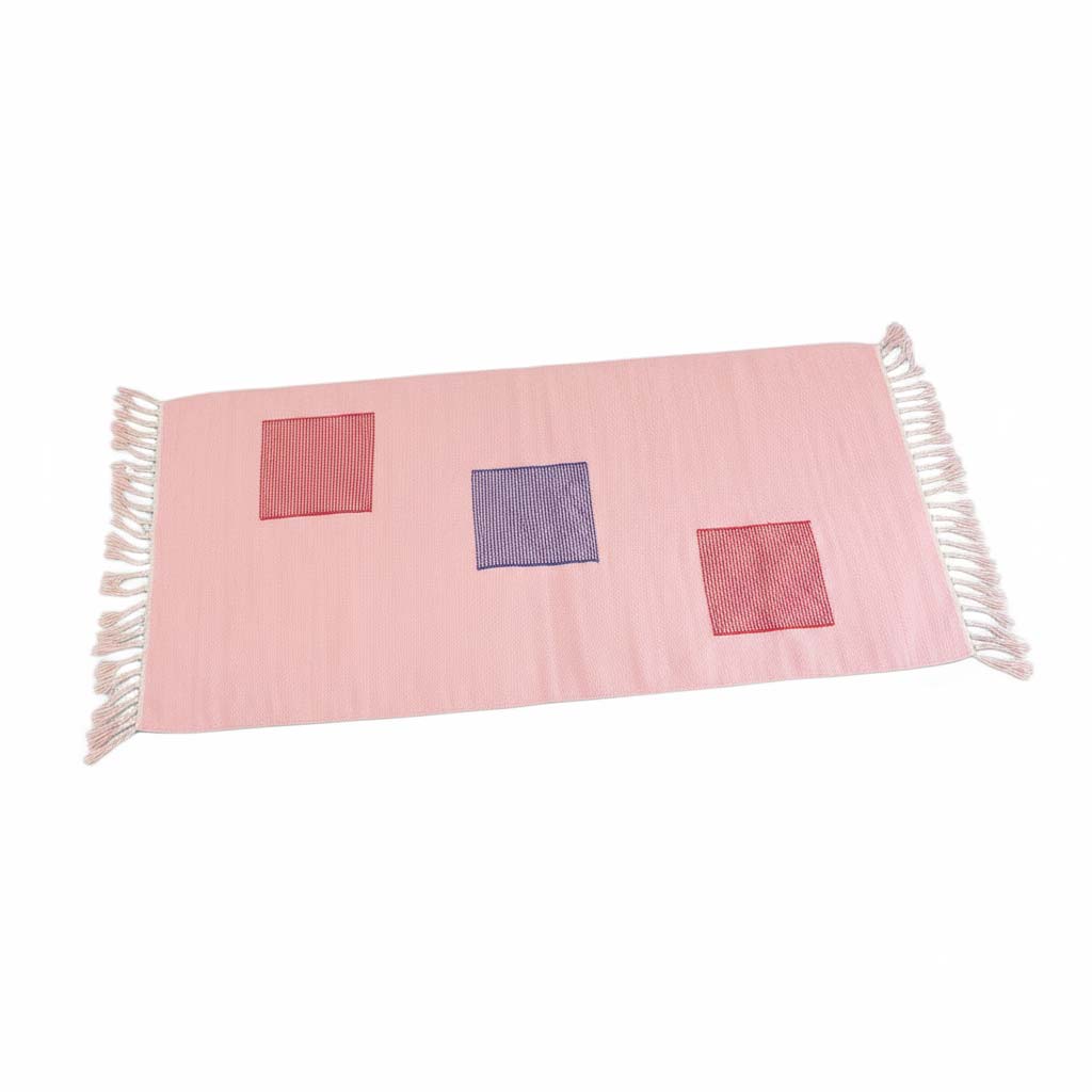 114سجاد برسولا 185*80 روز- احمر - كحلي