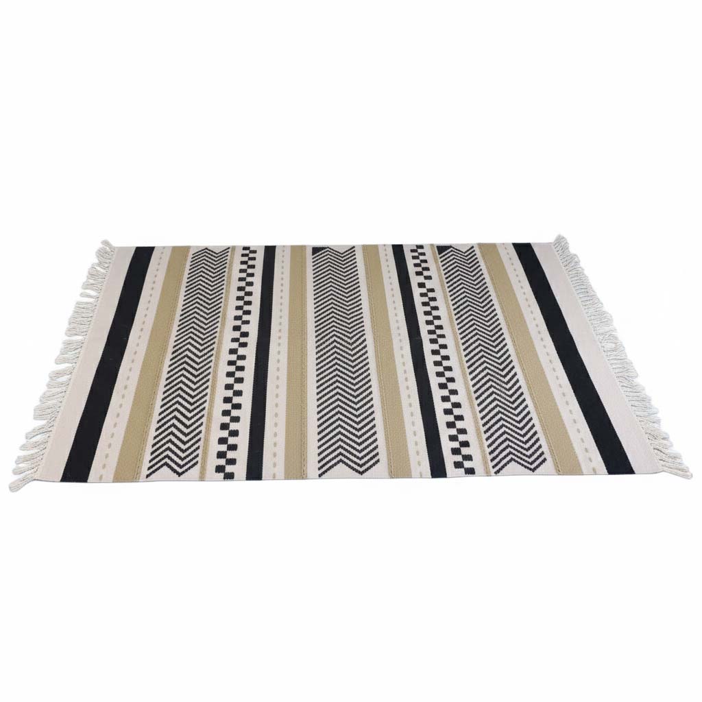 523سجاد صوف 205*145 بيج-بني غ-بني ف-اسود