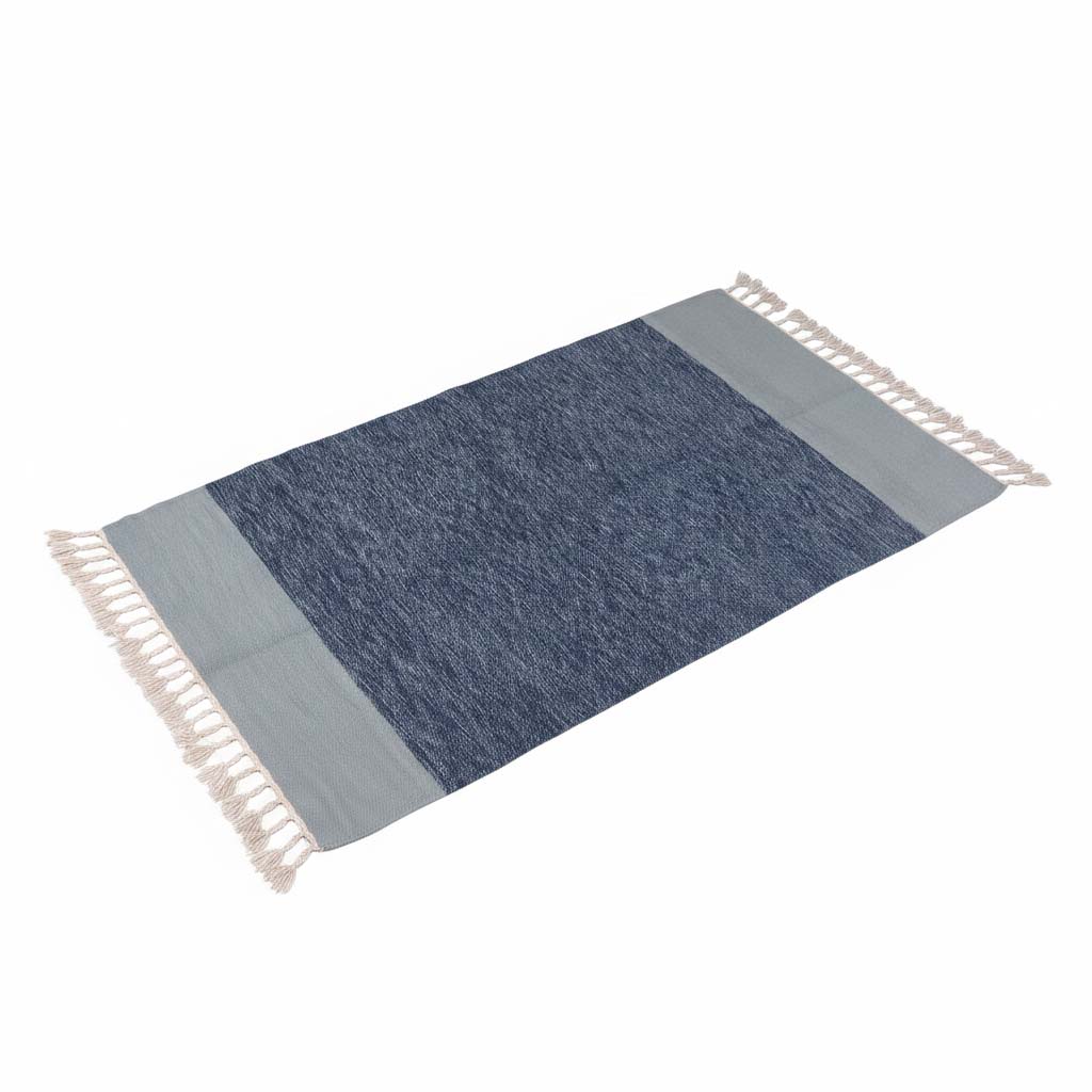 524سجاد صوف 200*100 كحلي تركواز