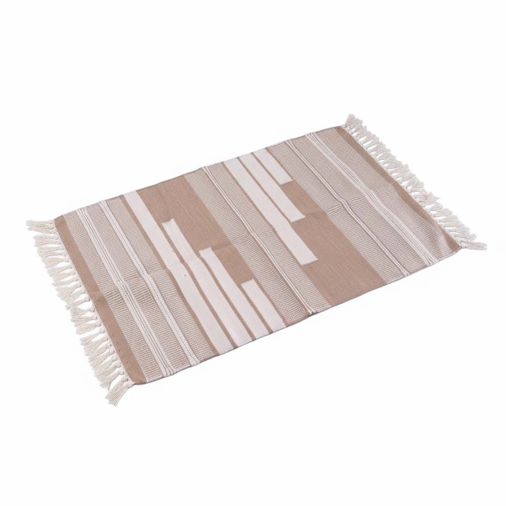 530سجاد صوف 150*90 بني-رمادي