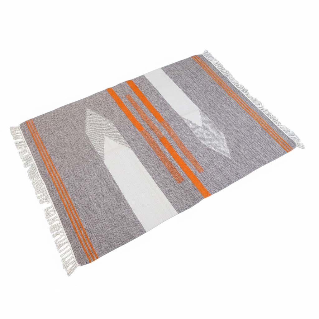 543سجاد صوف 200*150 رمادى - اورانج