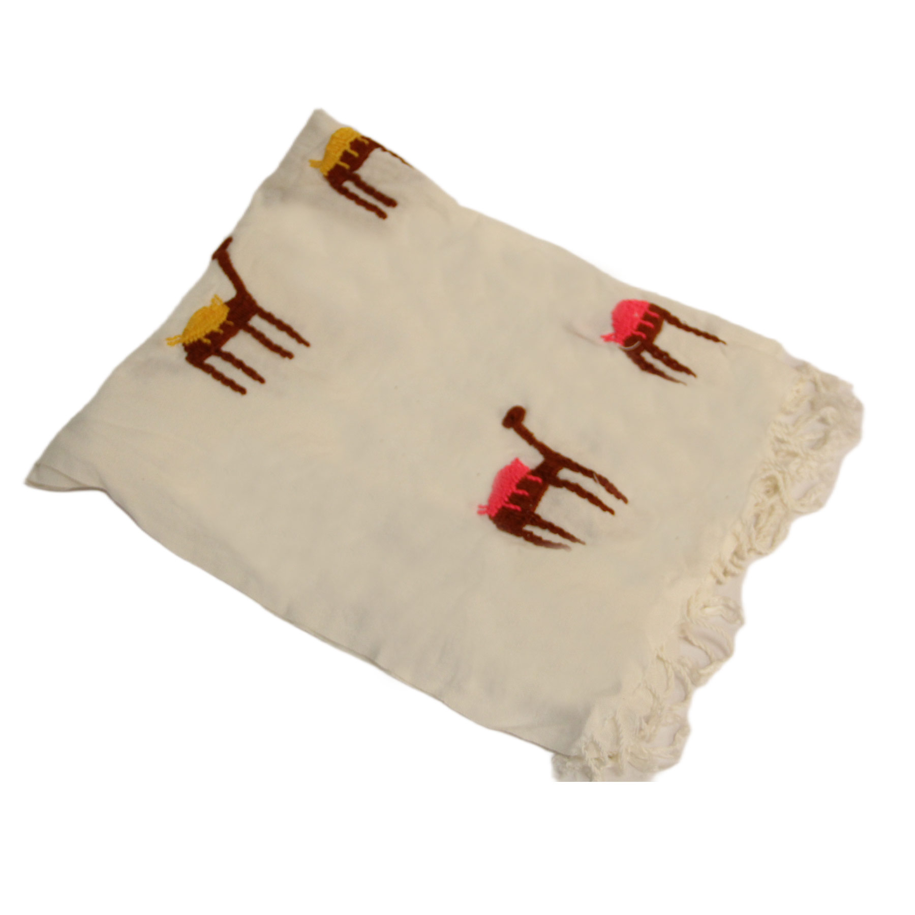 شال منسج قطن 4