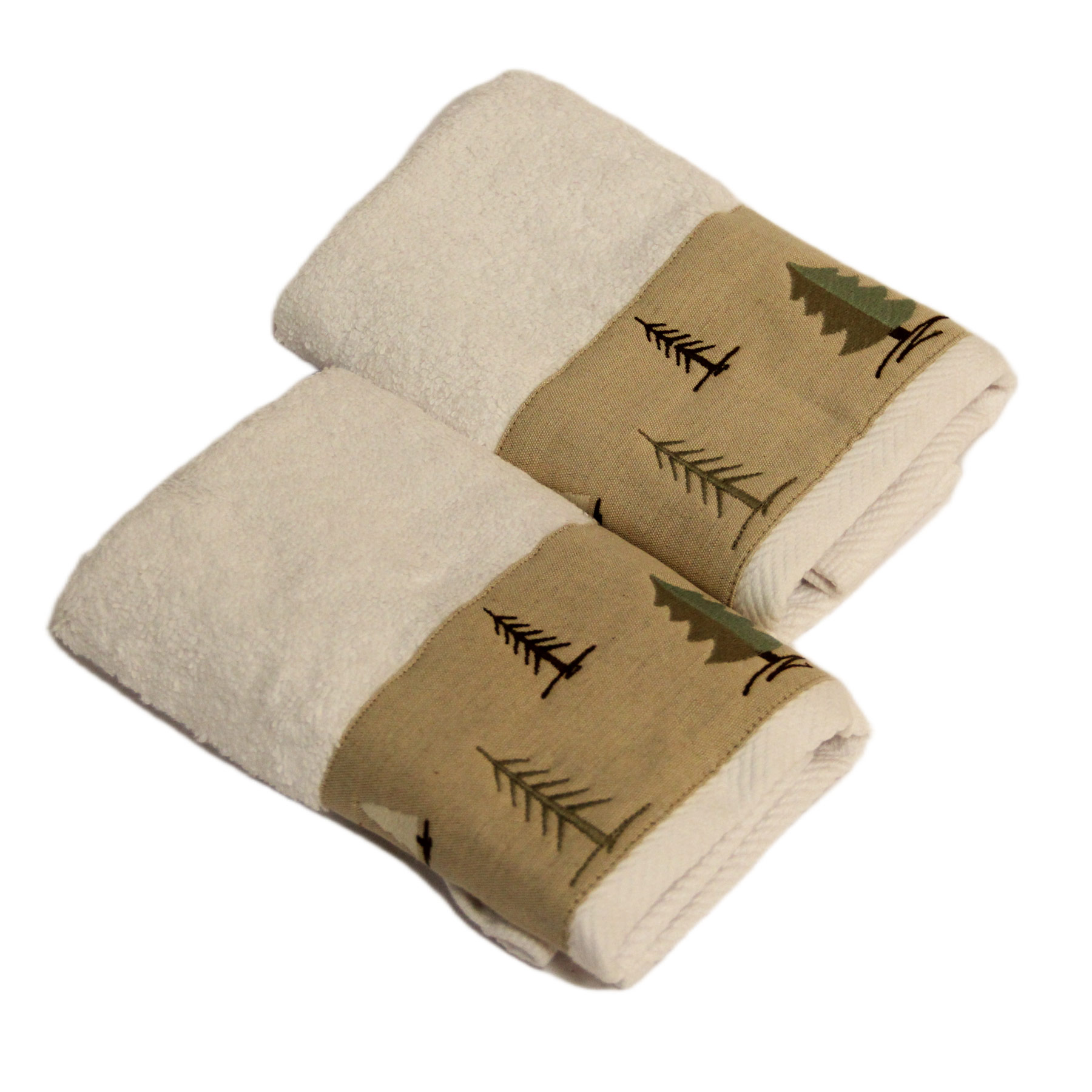 1766W طقم فوط ضيوف مكونة من قطعتين شتاء