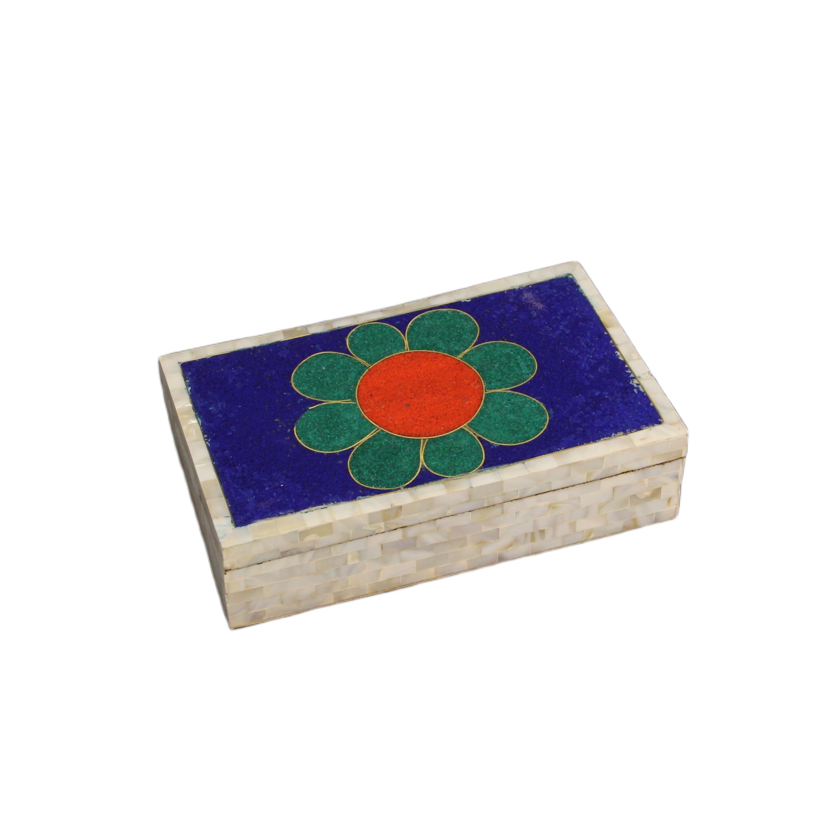 علبة صدف 20*12 سم حجارة قرص الشمس