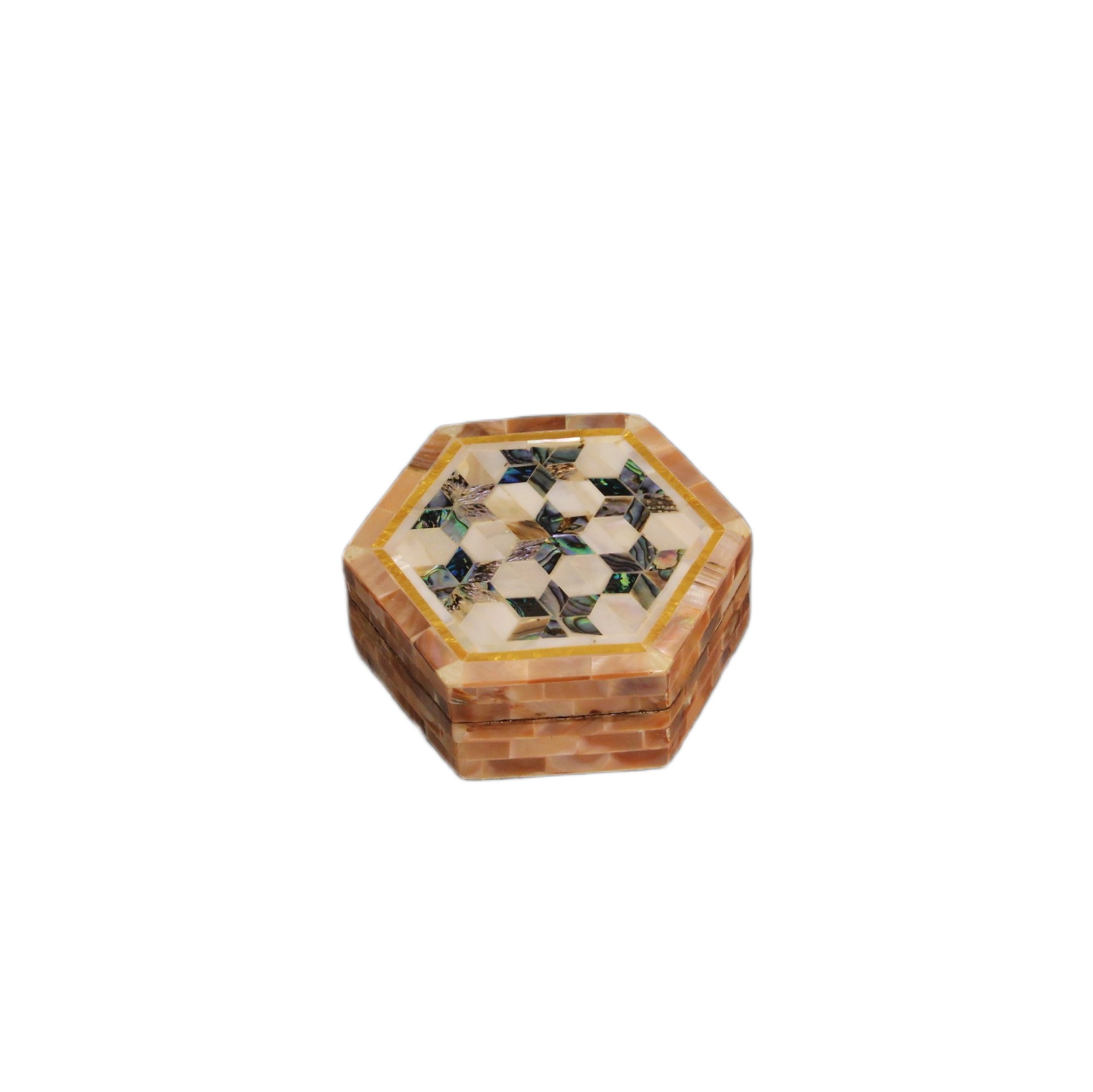 علبة صدف مسدسة 10سم نجمة