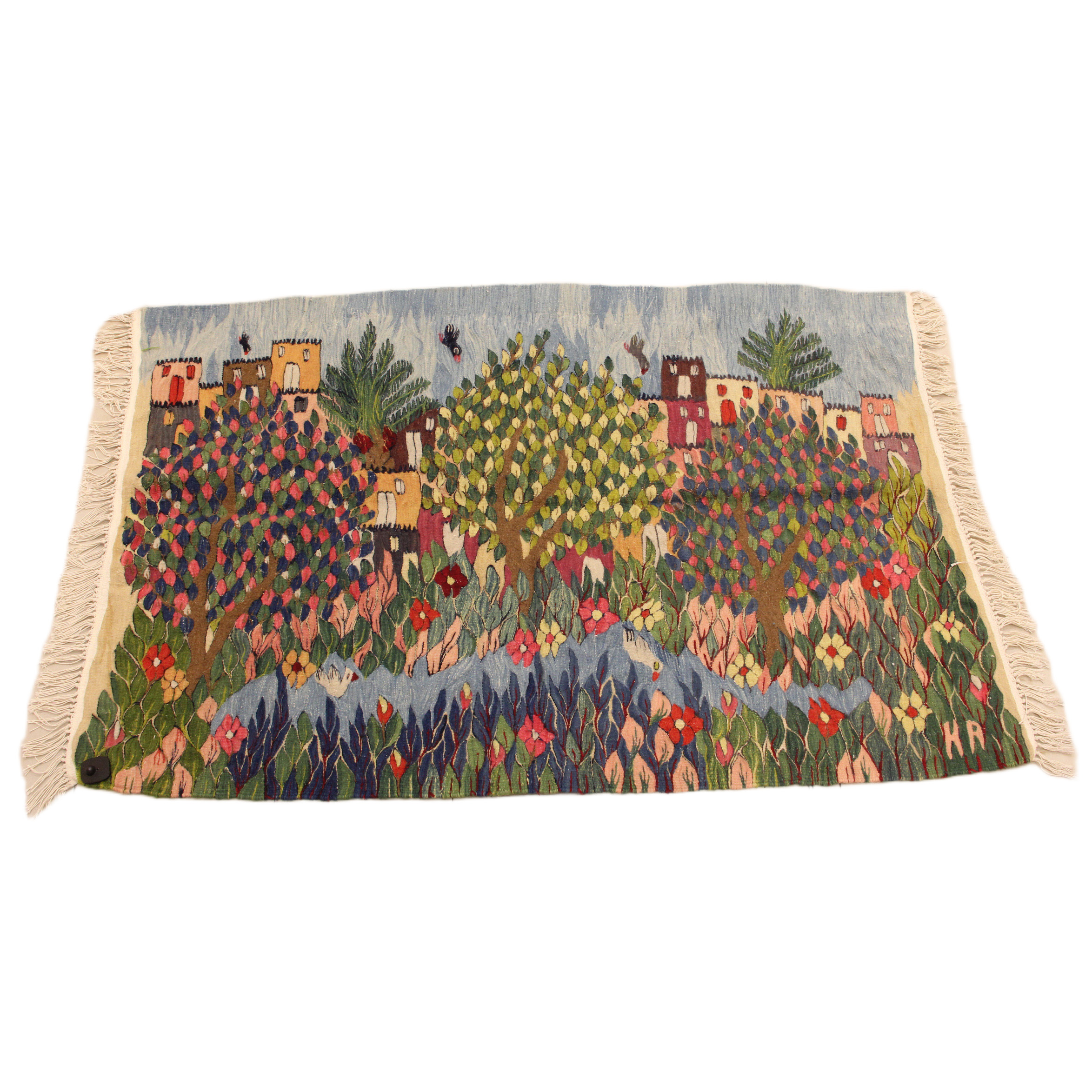 جوبلان نباتي رسمه قرية , شجر  بالعرض 150×105