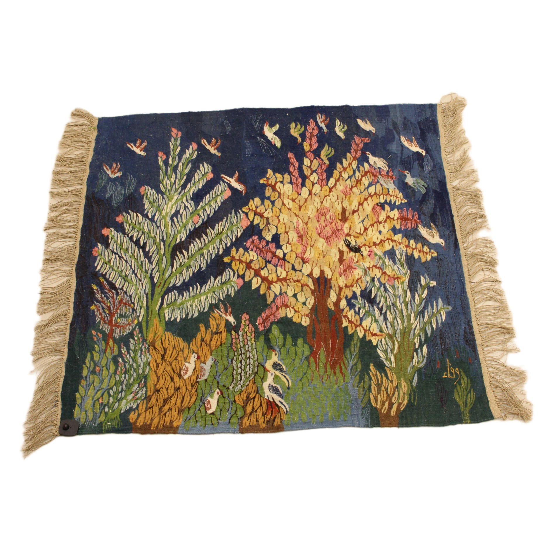 جوبلان نباتي رسمه زهور و شجرة 105×105