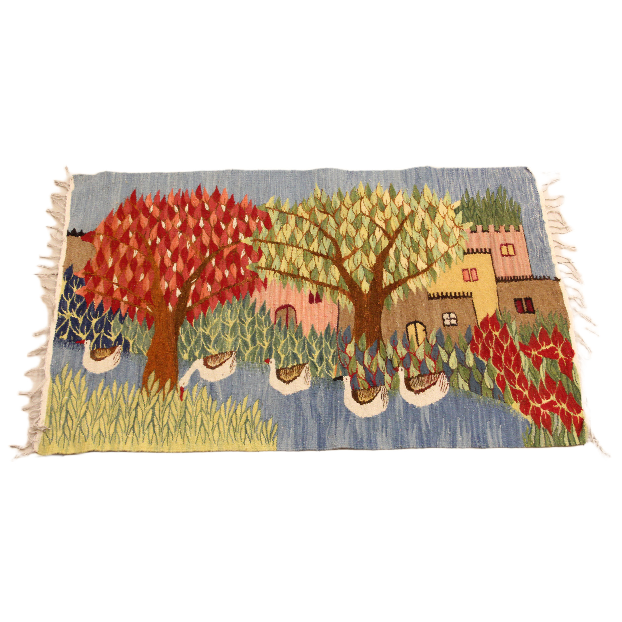 جوبلان نباتي رسمه قرية بالعرض 101×67